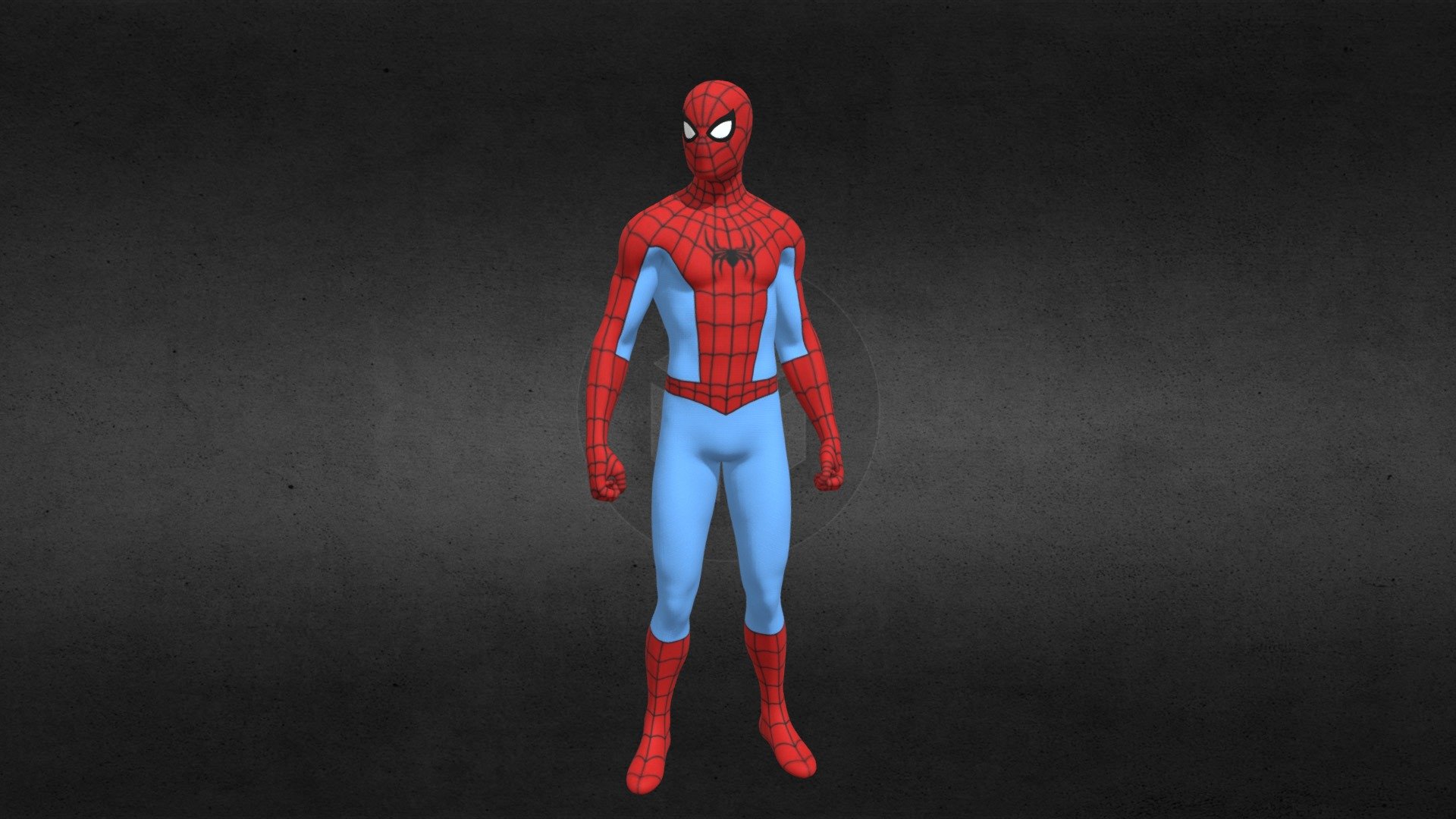 Fully Rigged Spider-Man 3D Model - Download Free 3D model by ...