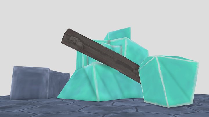 Clone Wars Christophsis Debris 3D Model