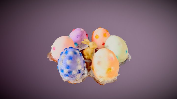 Easter eggs 2025 3D Model