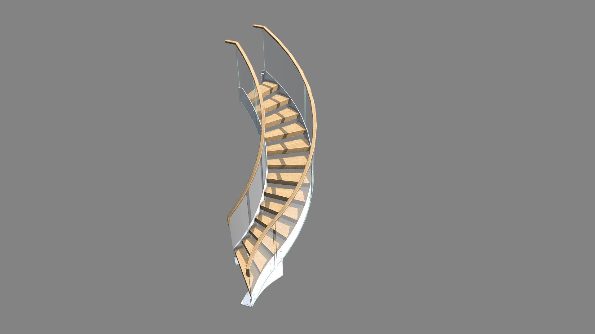 Curved Staircase Design