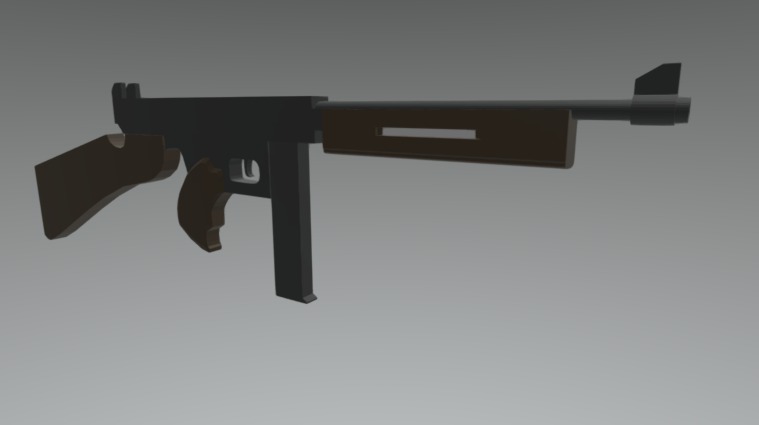 Thompson Low Poly - Download Free 3D model by Gabriel Adriano ...