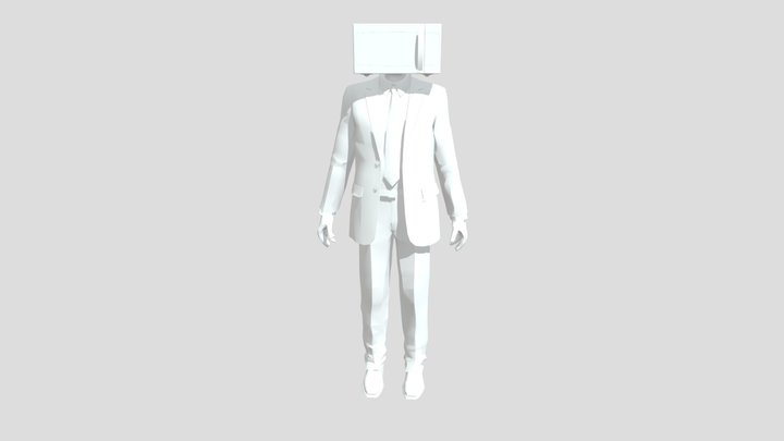 Microowave Man 2.0 3D Model