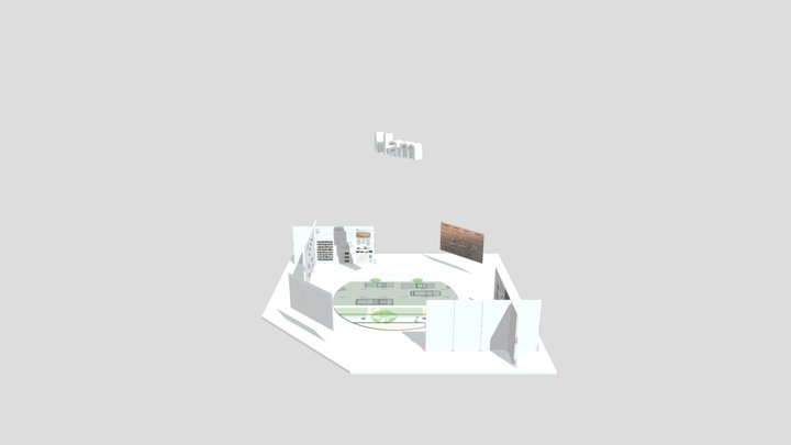 01_INDA_Y3_AD3_Christo_Ham_TextureModel 3D Model