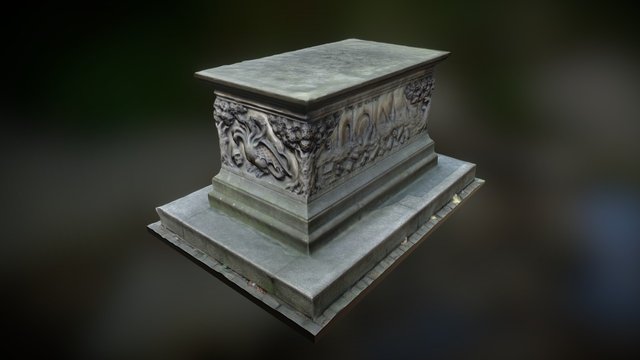 The Tradescant Tomb, Garden Museum, London – Free 3D Model STL