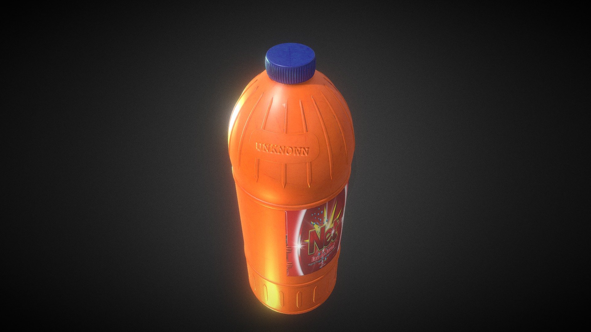 Bleach Bottle 3D model by Amine.Elouneg [344ae4c] Sketchfab