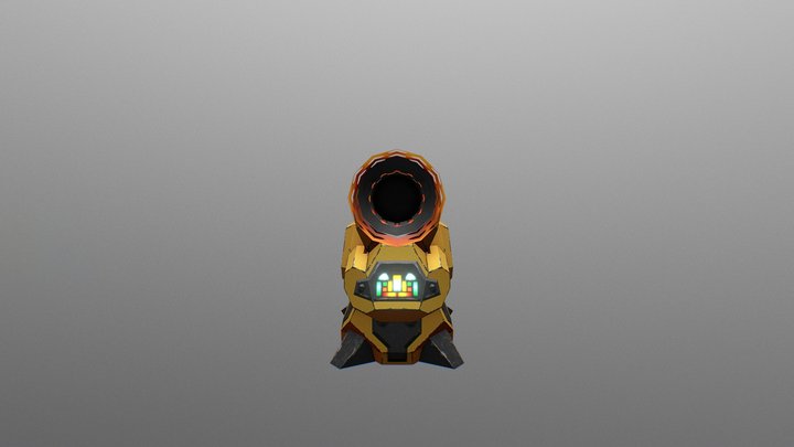 Fire Thrower 3D Model