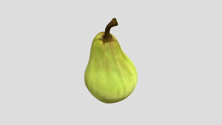 buah pear 3D Model