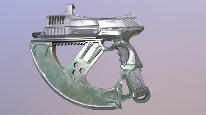 Pistol cutter 3D Model