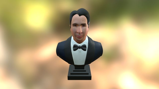 Busto Wagner 3D Model