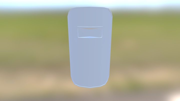 Tatical Shield 3D Model