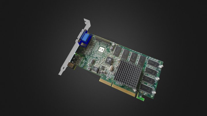 Grafička kartica 3D Model