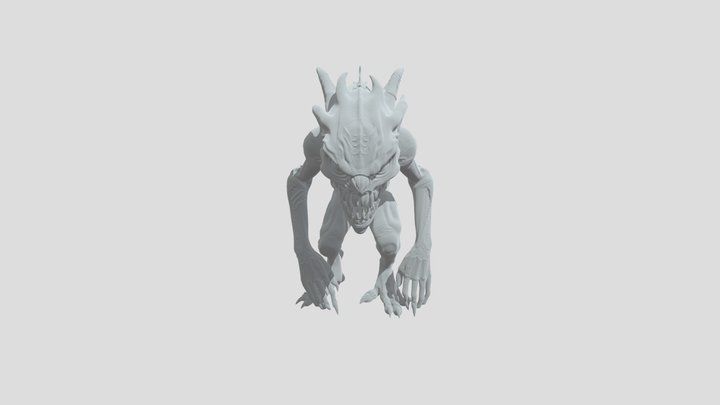 cryptid mutation creature 3D Model