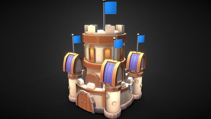 Castle 3d 3D Model
