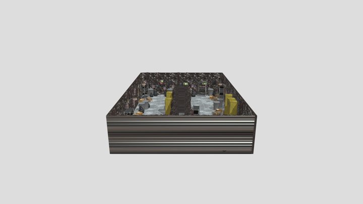 Fnaf 6 Alley Port By Stickboi - Copy - Copy 3D Model