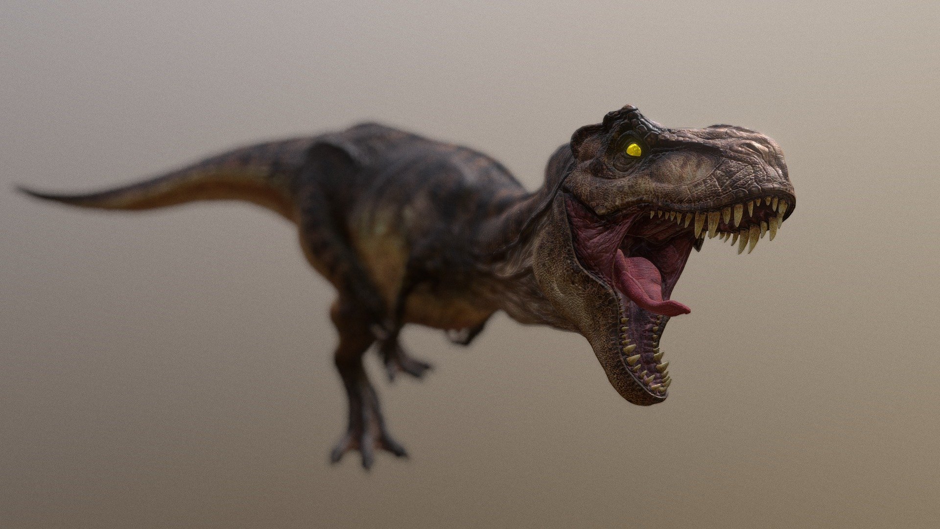 t rex rendering