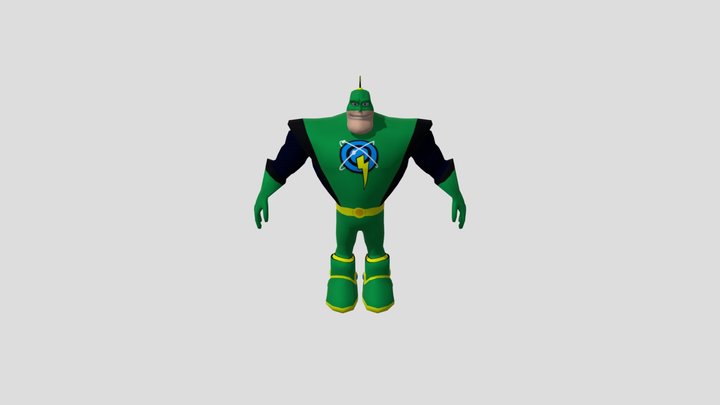CAPTAIN QWARK 3D Model