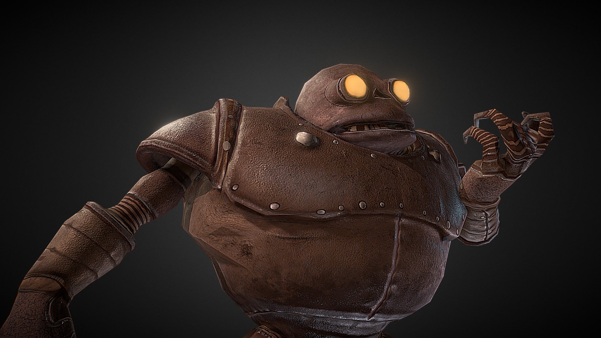 Rusty Robot - 3D model by the Georgeous (@thegeorgeous) [345186b ...
