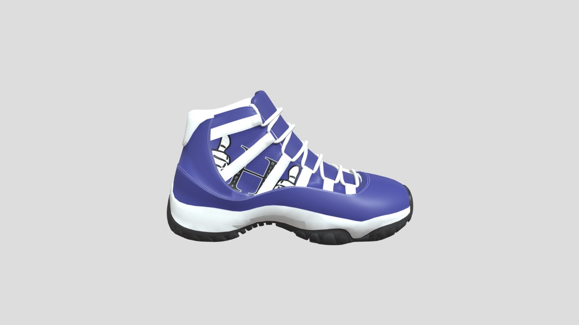 Left Sneaker - HIlltopia 232