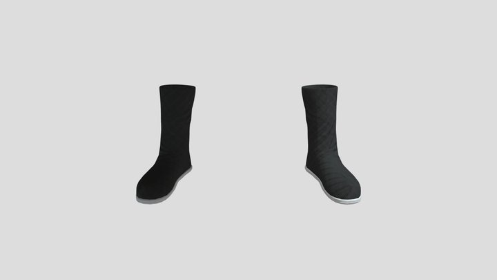ancient chinese shoe 3D Model
