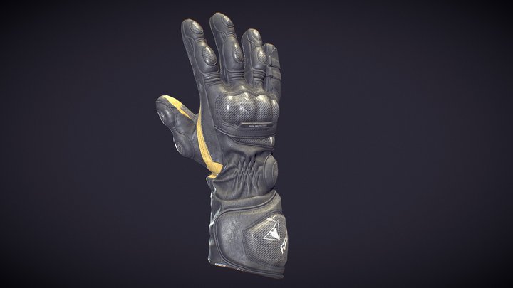 High Racer Glove 3D Model