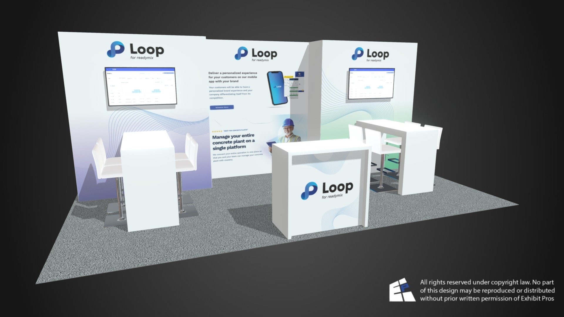 Loop4 10x20 WOC 2025 - 3D model by EP (@ExhibitP) [3454179] - Sketchfab