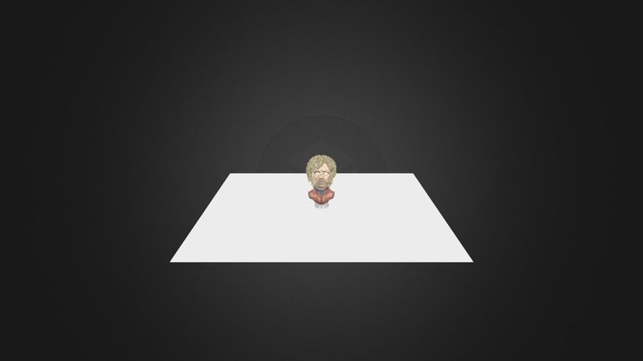 Low Poly Tyrion Lannister 3D Model