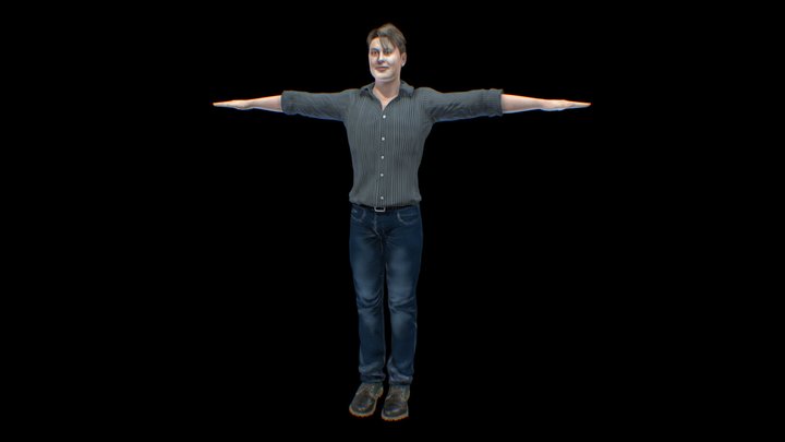 Elon Musk - Avatar  ( Rigged & Blendshapes ) 3D Model