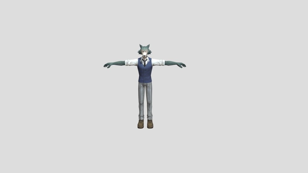 Legoshi - Rig - Low Poly - Blend