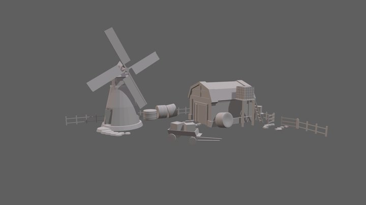 Farm_Draft 3D Model