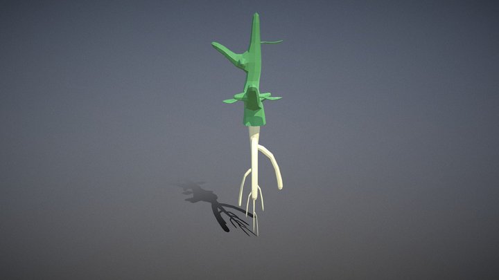 The Sapling: player created plant 1 3D Model