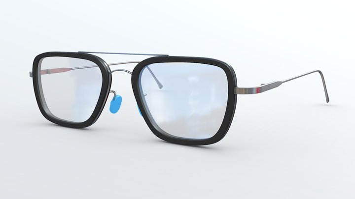 EDITH Glasses - From Spider Man 3D Model