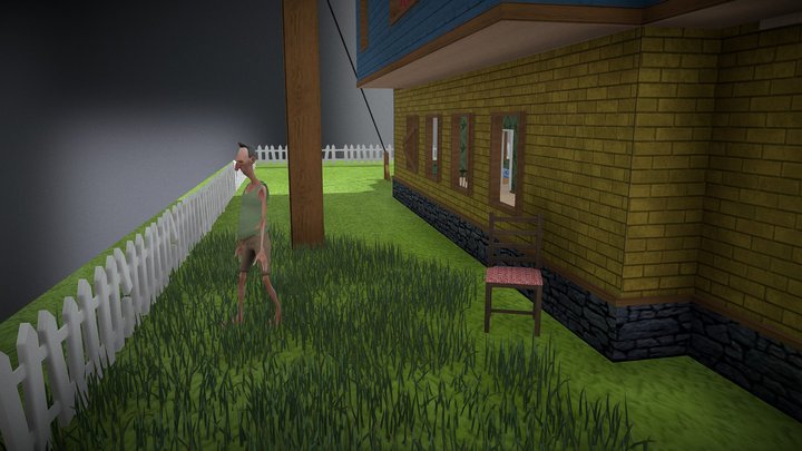 Angry neighbor e' sospetto! 3D Model