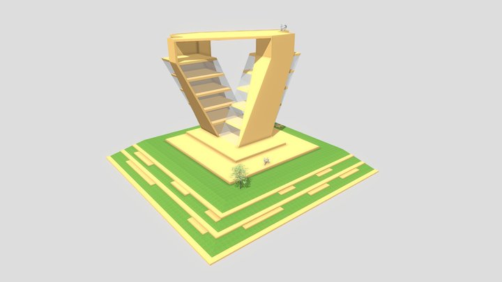 DANGER TOWER 3D Model