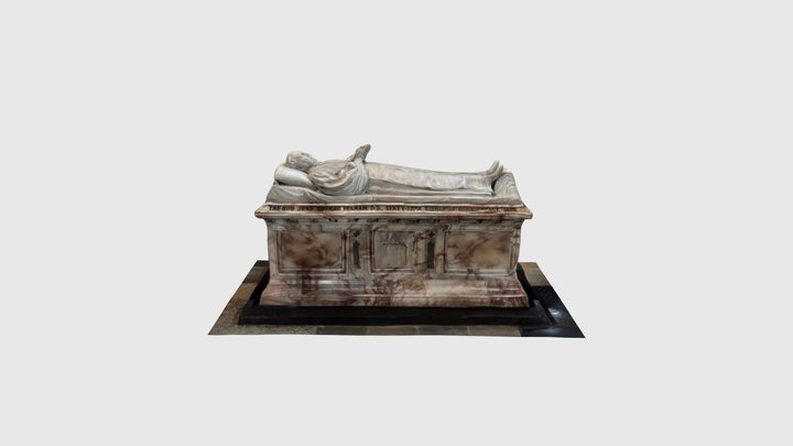 Tomb Norwich Cathedral 3D Model