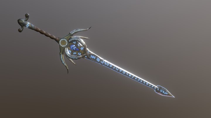 Stormbringer's Rune Sword 3D Model