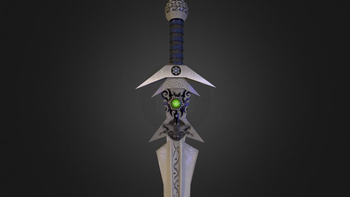 Fragarach_Sword.obj 3D Model
