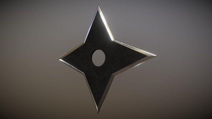 Shuriken 3D Model