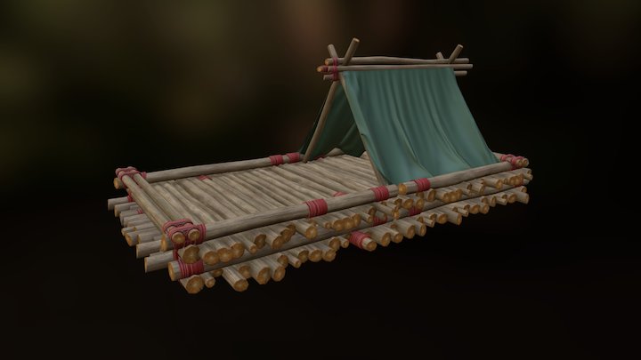 Raft 01 3D Model