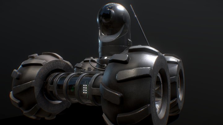 Cobra MK2 I / UGV / Unmanned Ground Vehicle 3D Model