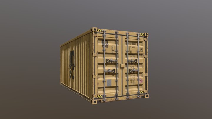 Container Time 3D Model