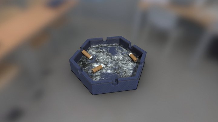 Ashtray 3D Model