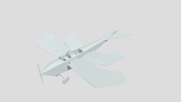 Plane Model Talbo Reijnders 3D Model