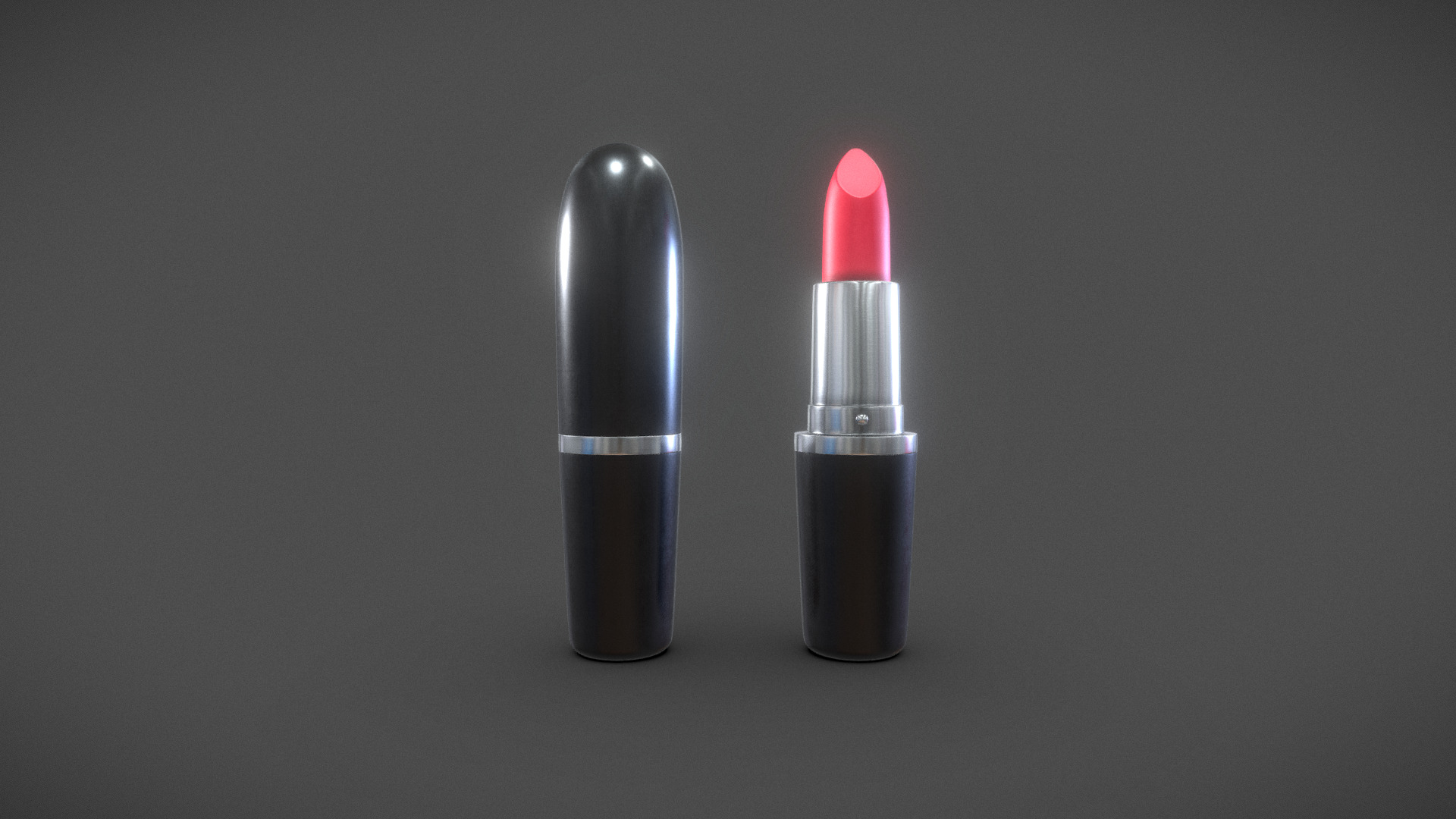 3D model Lipstick - This is a 3D model of the Lipstick. The 3D model is about a close-up of a lighter.