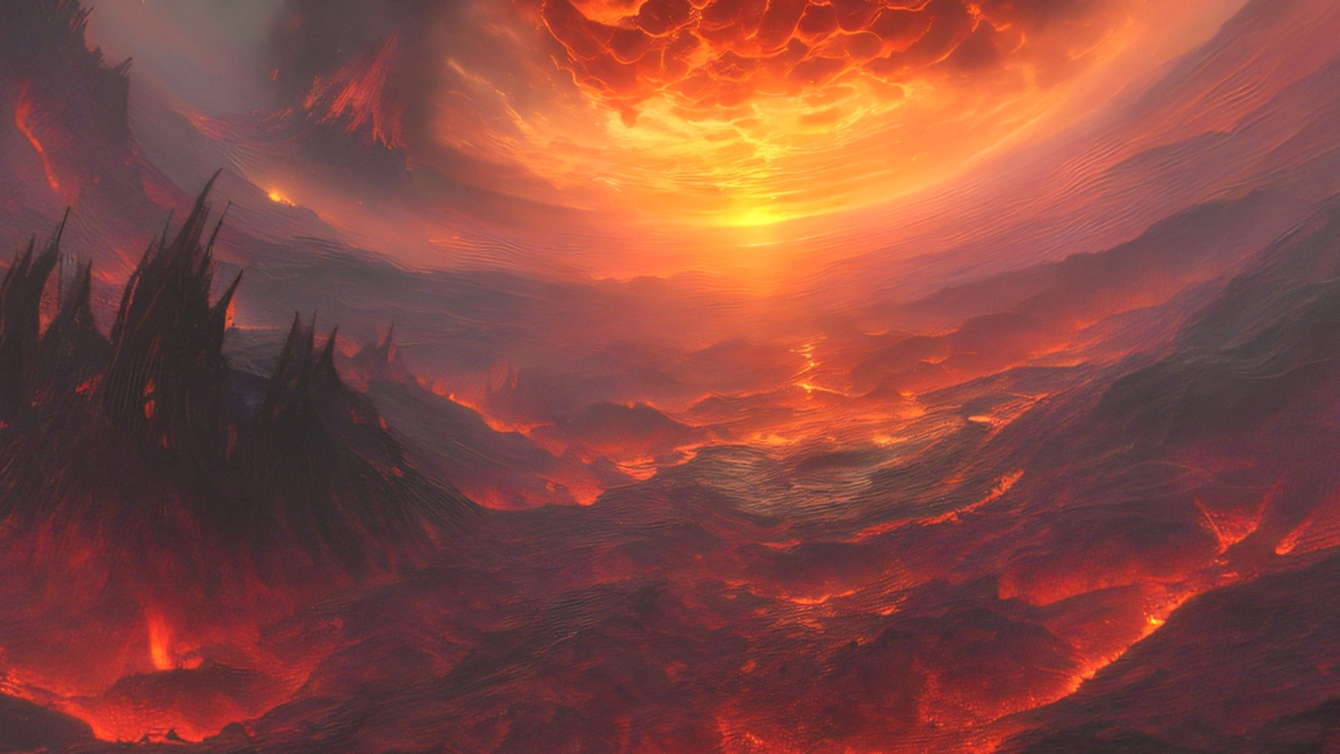 Hell Eternal Damnation Panorama G - Buy Royalty Free 3D model by ...