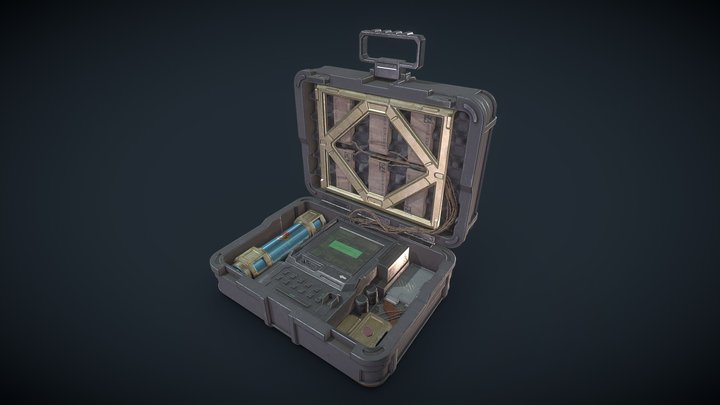 Mercenary Hideout - Improvised Briefcase Bomb 3D Model