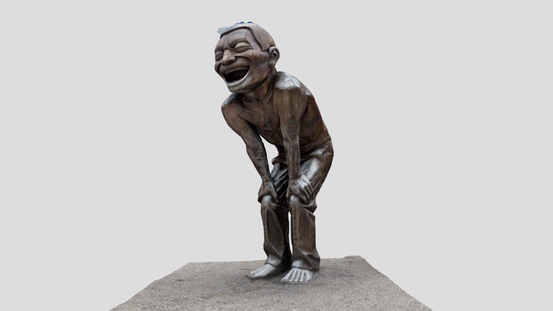 A-maze-ing Laughter by Yue Minjun