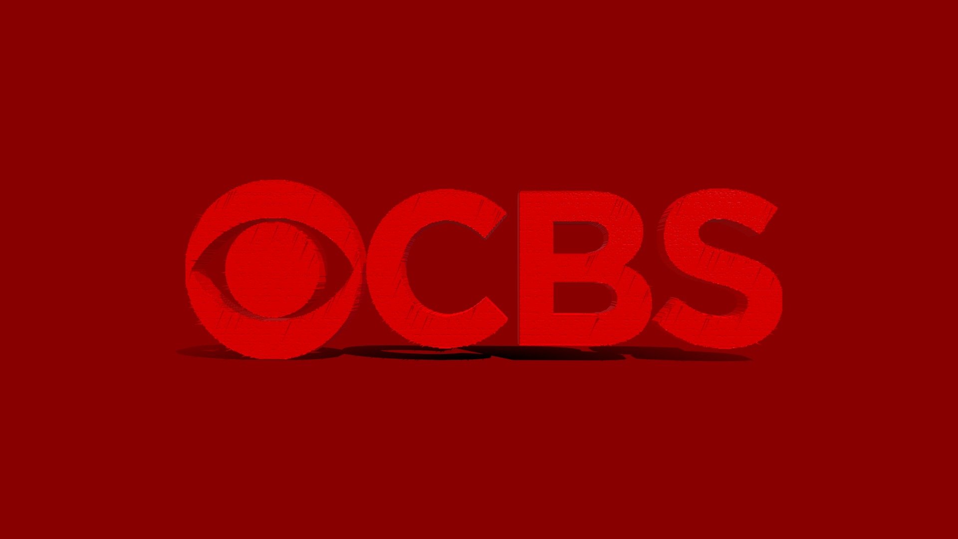 Red CBS Logo [Request] - 3D model by adammitchell614 [3460a75] - Sketchfab