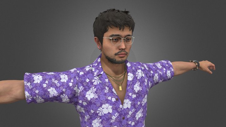 Like A Dragon Infinite Wealth - Tomizawa 3D Model