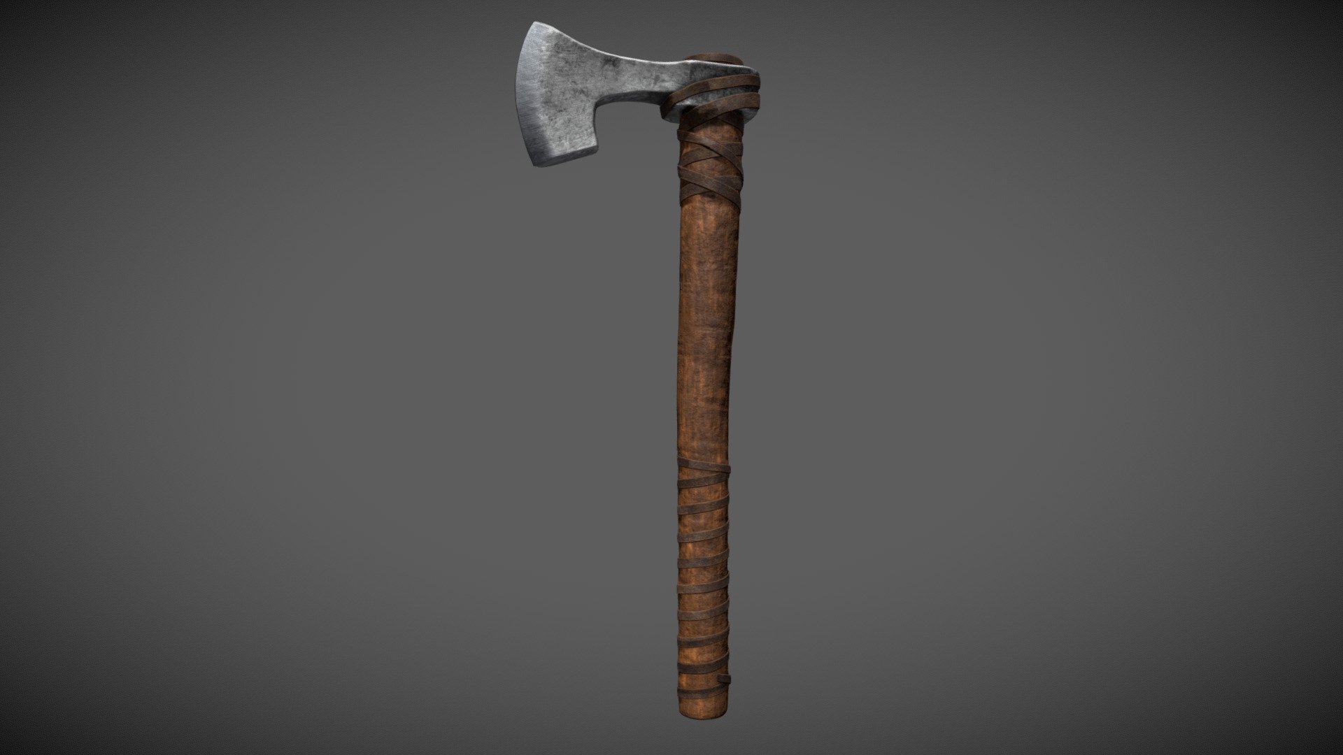 Medieval Axe - 3d Model By Szelmarek [3462144] - Sketchfab