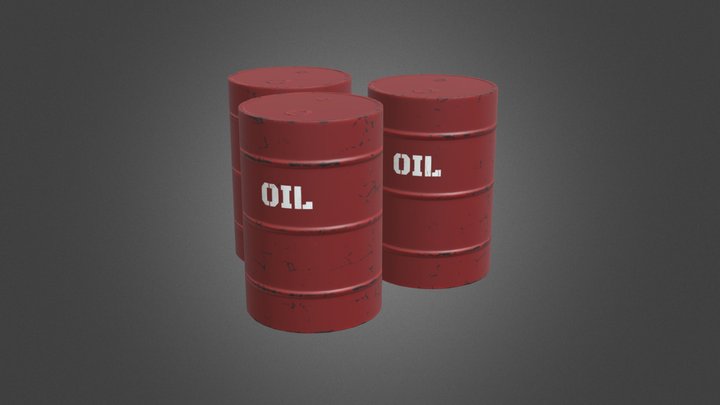 Barrel 3D Model